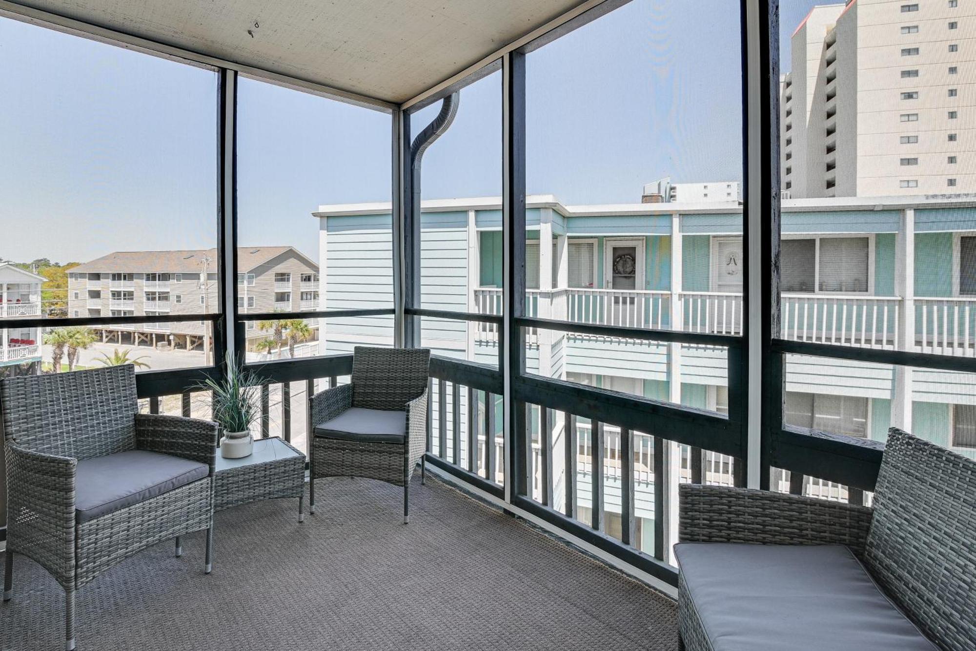 Coastal Condo On Beach With Community Pool Access! Myrtle Beach Dış mekan fotoğraf